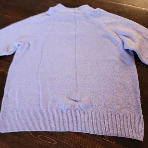Vince Camuto Womens Lilac Long Sleeve Crew Neck Sweater Size XS - Picture 6 of 9